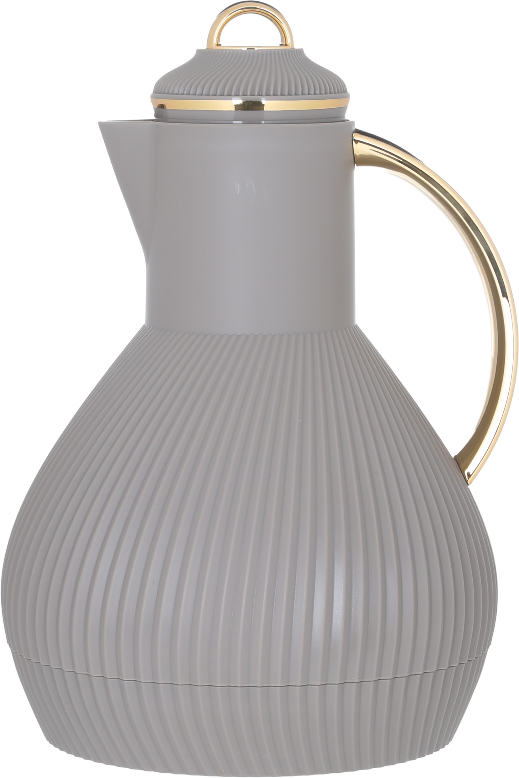 Al Saif Gallery Alia thermos, 1 liter, thermal glass inner shell, plastic outer shell - Cappuccino product image 1