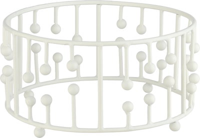 تمرية بغطاء ستانلس استيل السيف غاليري، 17x17x13.5 سم، قاعدة - أبيض فضي product image 3