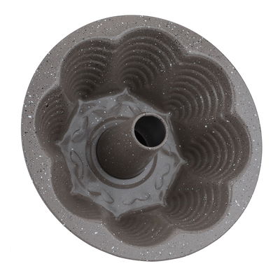 Granite Cake Mold with Bake Chef Stand, 22.8 x 8 cm, Round - Brown product image 2