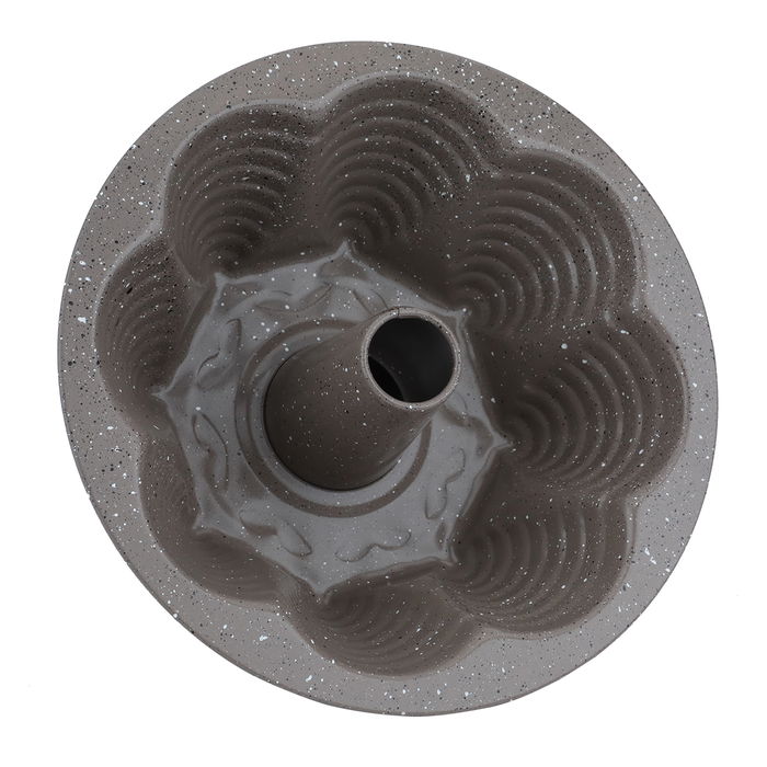 Granite Cake Mold with Bake Chef Stand, 22.8 x 8 cm, Round - Brown product image 2