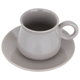 كوب قهوة بورسلان السيف غاليري، صحن - بيج product image 1