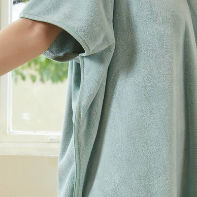 كابا لاطفال كورال فليس ريفي، 100×90 سم، كبسولة من الجانبين - تركواز product image 3