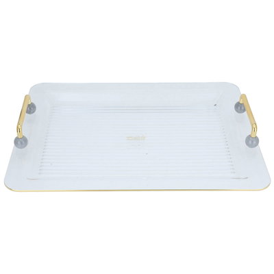 طقم ترامس مع طوفرية السيف غاليري، 0.75 / 1 لتر، 3 قطع، حافظة داخلية زجاج - ذهبي فضي product image 3