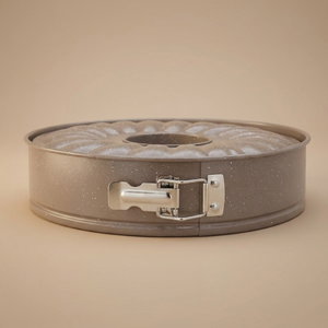 Al Saif Gallery Aluminum Cheesecake Pan, 28cm, Round - Light Brown product image