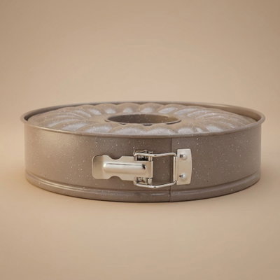 صينية تشيز كيك ألمنيوم السيف غاليري، 28سم، دائري - بني فاتح product image 1