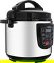Edison Al-Maqnas Pro Electric Pressure Pot, Granite Inner Pot, 1000 watt, 6L, 10 Cooking Functions, GT611-W - Silver Black product image 2