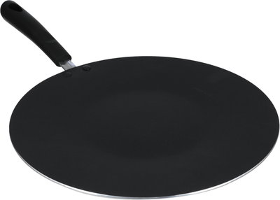 Mr.Cook Flat Teflon Frying Pan, 32 cm, Black Handle - Red product image 3