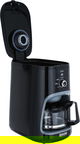 Edison CM/061A-CB Coffee Machine and Grinder, 900 Watt, 600g - Black product image 3