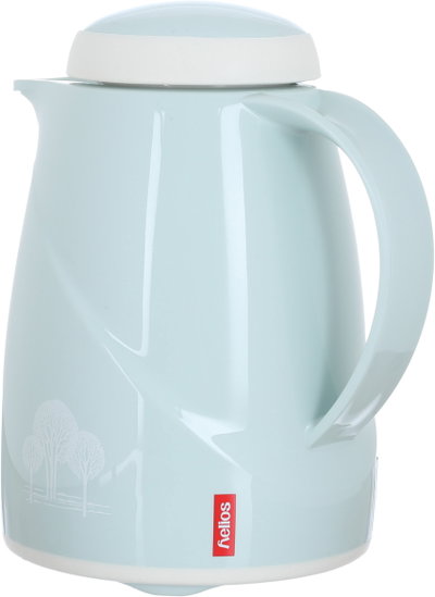 Helios Thermos, 0.3 L, Tree Pattern, Inner Glass, Pressure Cooker - Sky Blue product image 5