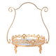 Al Saif Gallery Steel Hala Holder, Round - Gold product image 2
