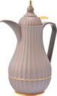 Alsaif Gallery Tamim 7 Thermos, 0.6 L, Glass Inner Carrier, Plastic Outer Body - Light Grey product image 1