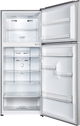 ثلاجة نوفروست إديسون، 2 باب، 14.9 قدم، 422 لتر، فريزر علوي، EDIR418 - فضي product image 3