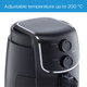 Midea Air Fryer, 1500 Watt, 4.76 Liters - Black product image 7