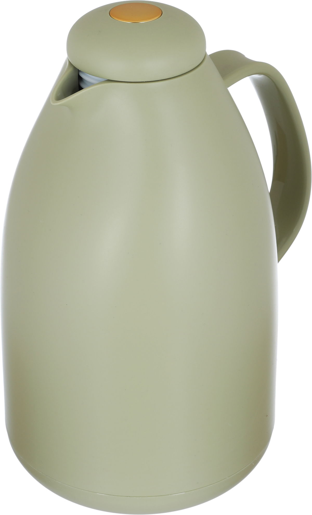 Al Saif Gallery Pro Penguin Thermos, 2 litres, glass inner container, plastic outer shell - light green product image 2