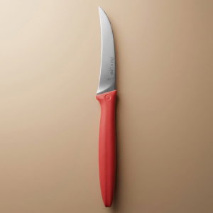 Al Saif Gallery steel peeling knife, size 9 cm - red product image