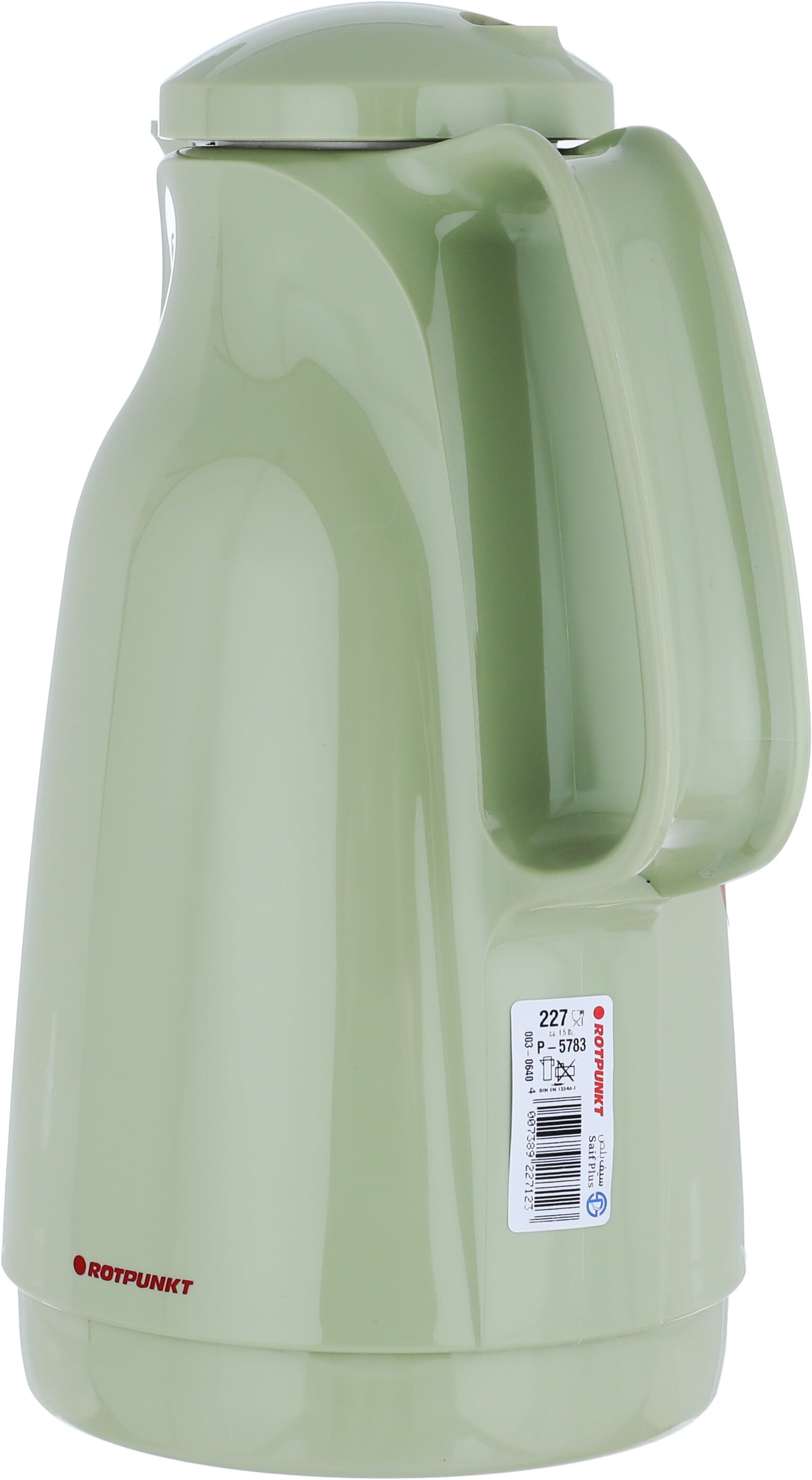 Rotpont thermos, 1.5 liters, glass inner container, plastic outer shell - green product image 4