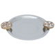 Tofaria Al Saif Gallery Steel Presentation, 3.5 x 34 x 40.5 cm, Round - Silver product image 1