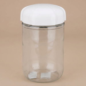 Al Saif Gallery Glass Container, 660 Ml - Clear White product image