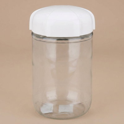 Al Saif Gallery Glass Container, 660 Ml - Clear White product image 1
