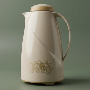 Helios thermos, 1.5 liters, glass inner container, plastic outer shell - beige product image