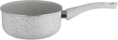 طقم قدور جرانيت السيف بلص، 7 قطع، غطاء زجاج - كريمي أسود product image 15