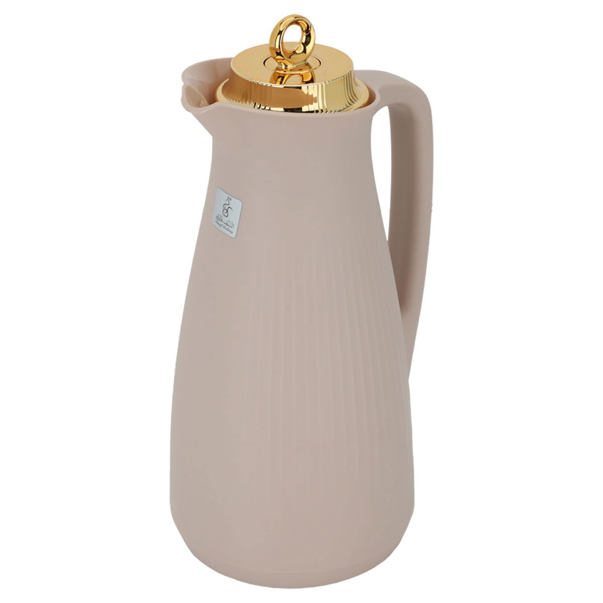 Timeless Manalthermos, 1 liter, glass inner container, plastic outer shell - light brown product image 2