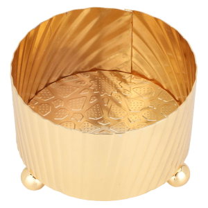 تمرية استيل السيف غاليري، 10x10x15 سم، غطاء اكريلك شفاف - ذهبي product image 2