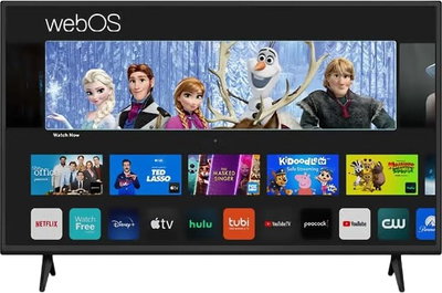 تلفزيون سمارت بدون اطار سرين، 75 بوصة، 4K UHD، شاشة LED، نظام ويب او اس، 2 ريموت كنترول، SRET-75S4KW2 - اسود product image 1