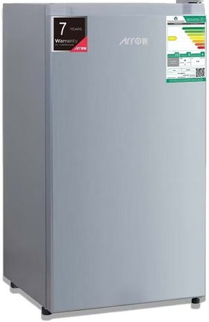 ثلاجة ميني بار ديفروست ارو، 84 لتر، 3 قدم، RO-135RDK25 - فضي product image