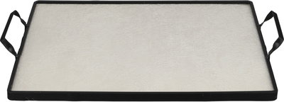 طقم طوفريات ستانلس ستيل بلاستيك السيف غاليري، قطعتين، اطار اسود - اسود ابيض product image 3