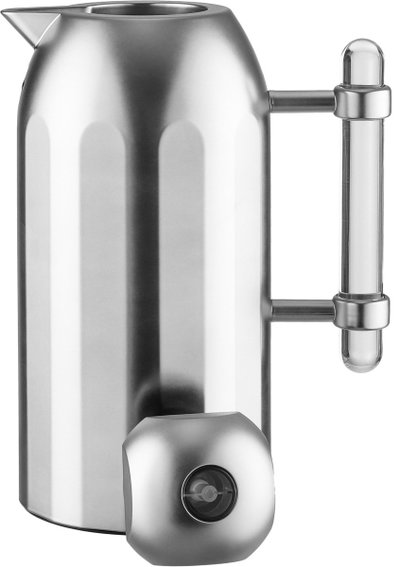 Al Saif Gallery Terhab Thermos Set, 21 Pieces, Cups with Saucers, Coffee Cups, Saucer, Transparent Handle - Silver Transparent product image 6