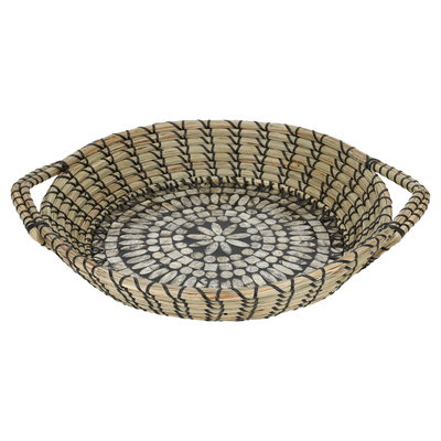 طوفرية خوص السيف غاليري، 40x40x4 سم - بني product image 1