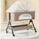 سرير اطفال حديد، 80×50 سم - بني product image 3