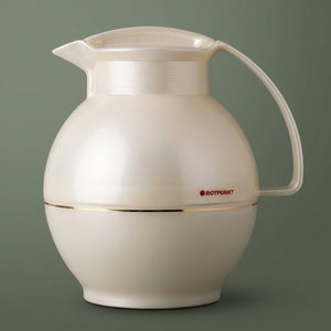 Rotpont glass thermos, 1 liter, plastic outer shell - white product image