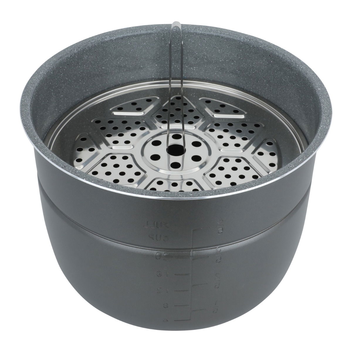 قدر داخلي إديسون، 12 لتر - رمادي product image 1