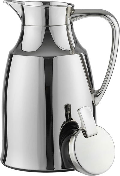 Al Saif Gallery Diriyah Thermos, 1 liter, thermal glass inner container, steel outer shell - silver product image 4