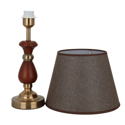 Al Saif Gallery Steel Table Lamp - Golden Brown product image 3