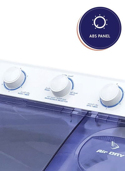 Arrow RO-06TTB Semi-Automatic Washing Machine, 4.5 kg, Twin Tub, 1600 RPM - White product image 7