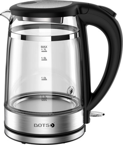 غلاية كهربائية دوتس، 2200 واط، 1.7 لتر، BBK2045DG - فضي product image 1