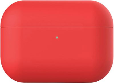 Promate Silicone AirPods Protective Case, Compatible with AirPods Pro - Red product image 1