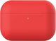Promate Silicone AirPods Protective Case, Compatible with AirPods Pro - Red product image 1