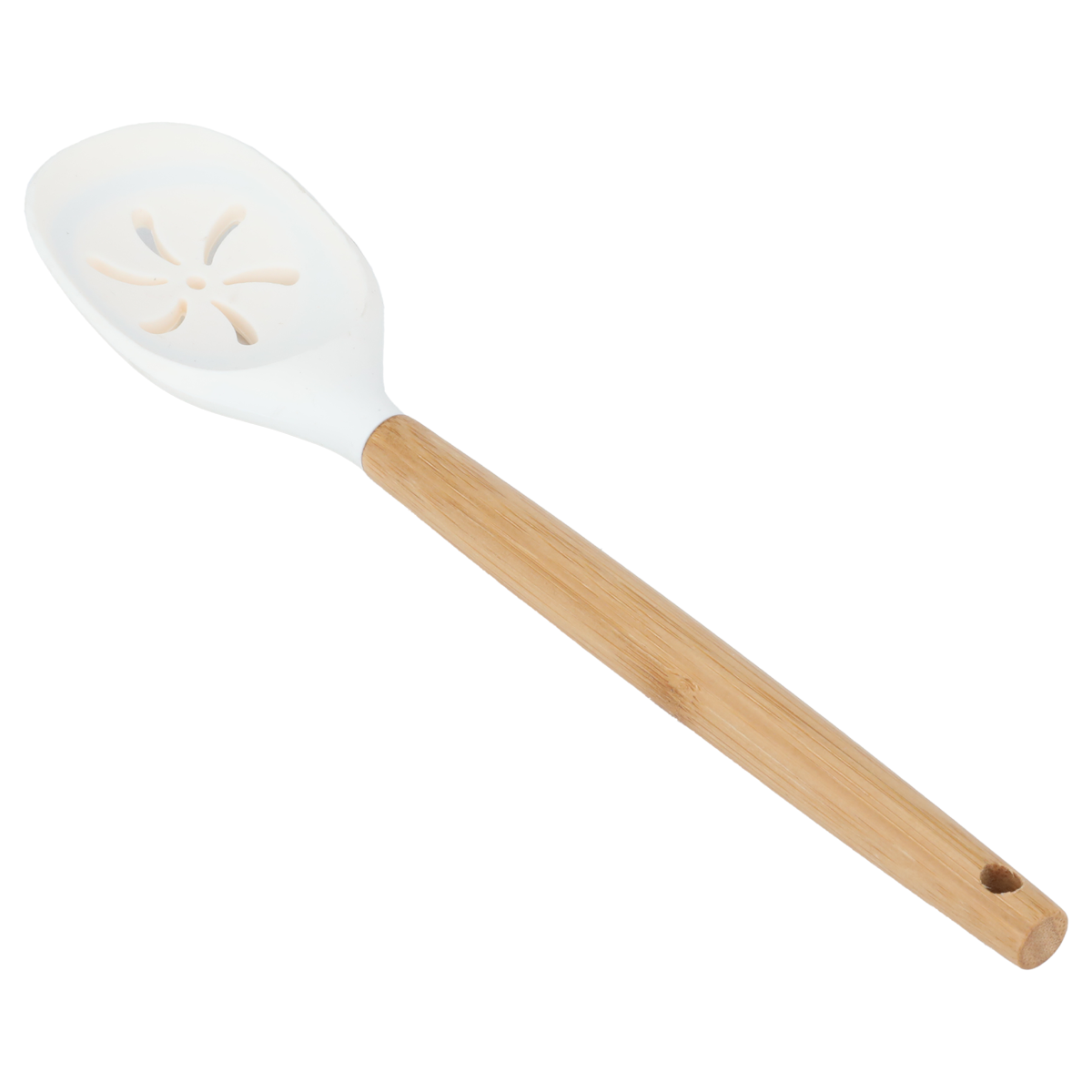 Al Saif Gallery Silicone Spoon, Wooden Handle - Beige product image