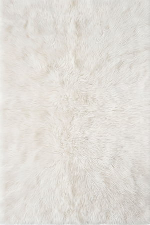 سجاده مارشميلو شكل مستطيل، 2×2.90 سم، صنع آلياً - ابيض product image