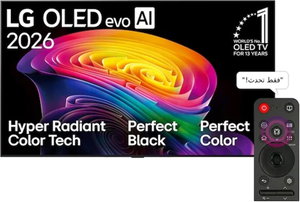 تلفزيون سمارت ال جي، 65 بوصة، 4K، OLED، نظام ويب اوس، OLED65CS6VA - اسود product image