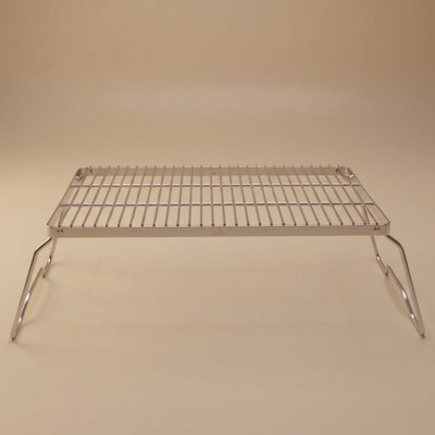 شبكة شواء بستاند استيل برق الحيا، 44×32×16 سم - فضي product image 1