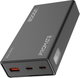 باور بانك بروميت، 20000 مللي أمبير، تقنية توصيل الطاقة USB-C بقدرة 35 واط،، شاشة LED، 3 منافذ، Bolt-20PD+ - اسود product image 1