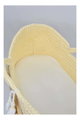 سلة اطفال كروشية فان مومنت، 76×40×20 سم، بقاعدة هزاز - بيج product image 4
