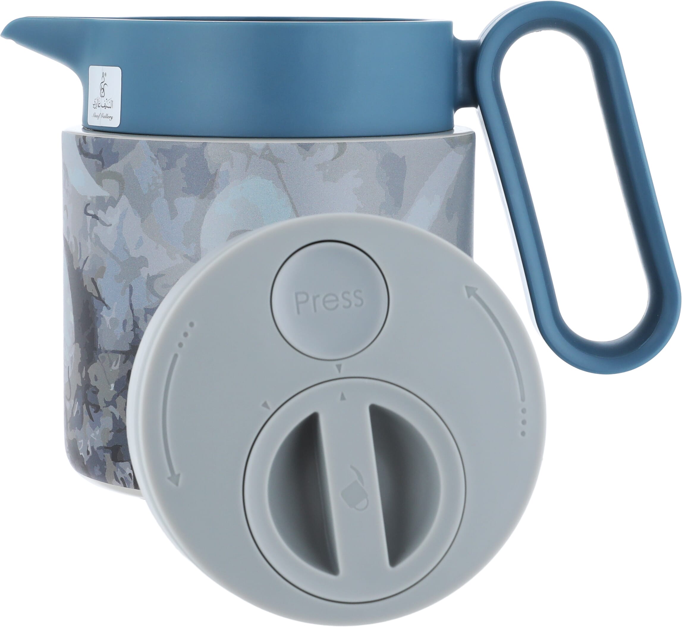 Timeless Rania Thermos, 1.2 liters, steel inner case, steel outer case - turquoise product image 4