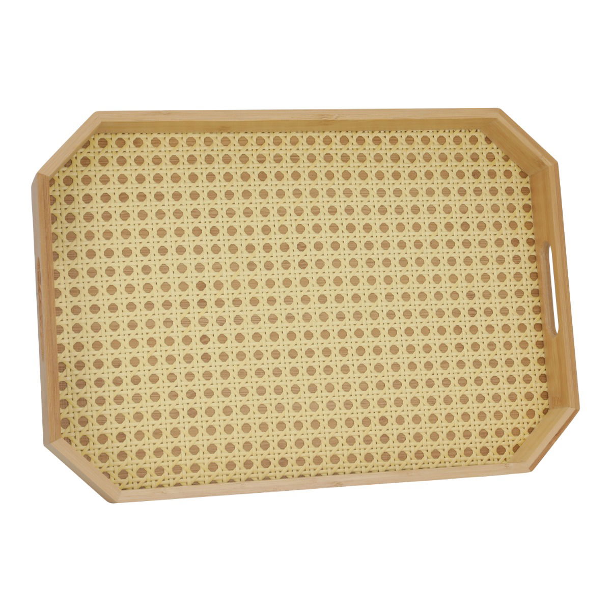 Al Saif Gallery wooden tofa, 38 x 27 x 5 cm, bamboo - beige product image