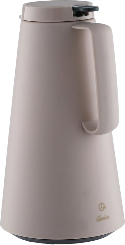 ترمس مارينا تايملس، 1 لتر، حافظة داخلية زجاج حراري، ضغاط - بني فاتح product image 3